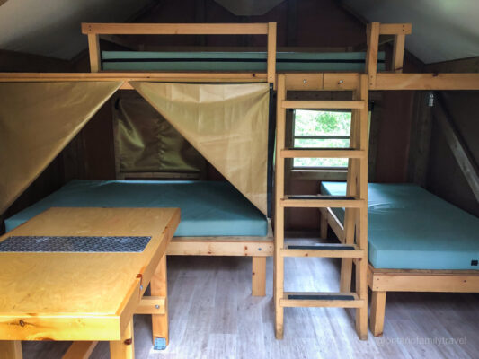 Minka Tent Prospector Tent Interior Presquile Provincial Park